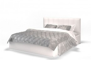 Кровать Элен 1600 + основание с ПМ (Vega white) белый в Сургуте - surgut.mebel-74.com | фото