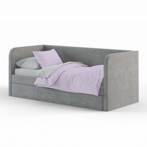 Кровать ERICA DOUBLE интерьерная в ткани рогожка Moderno в Сургуте - surgut.mebel-74.com | фото