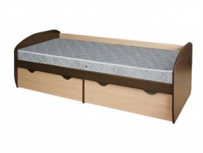 Кровать КД-1.8 с ящиком (Венге/Дуб молочный) в Сургуте - surgut.mebel-74.com | фото