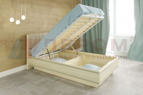 Кровать КР-1011 с мягким изголовьем в Сургуте - surgut.mebel-74.com | фото