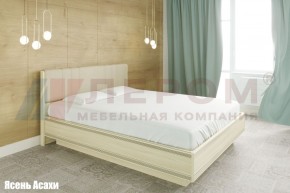 Кровать КР-1013 с мягким изголовьем в Сургуте - surgut.mebel-74.com | фото