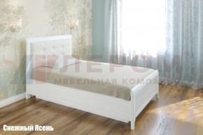 Кровать КР-1031 с мягким изголовьем в Сургуте - surgut.mebel-74.com | фото