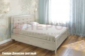 Кровать КР-1034 с мягким изголовьем в Сургуте - surgut.mebel-74.com | фото