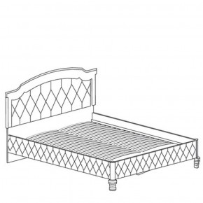 Кровать с обивкой №488 Марлен (1600) Кремовый белый в Сургуте - surgut.mebel-74.com | фото