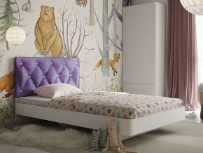 Кровать Милана (900) Каретная стяжка, на щитах в Сургуте - surgut.mebel-74.com | фото