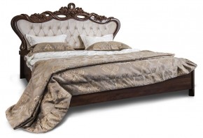 Кровать с мягким изголовьем Афина 1600 (караваджо) ламели в Сургуте - surgut.mebel-74.com | фото