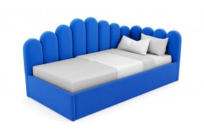 Кровать угловая Лилу интерьерная +основание/ПМ/бельевое дно (90х200) в Сургуте - surgut.mebel-74.com | фото