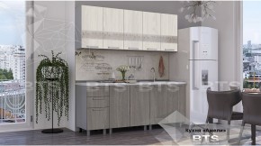 Кухонный гарнитур Амели 2.0 (ясень белый/белый) в Сургуте - surgut.mebel-74.com | фото