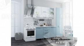 Кухонный гарнитур Бьянка 2.1 (БТС) Голубые блёстки М31 в Сургуте - surgut.mebel-74.com | фото