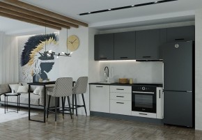 Кухонный гарнитур Лофт 2550 (Стол. 26мм) в Сургуте - surgut.mebel-74.com | фото