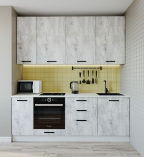 Кухонный гарнитур Пайн 2200 (Стол. 38мм) в Сургуте - surgut.mebel-74.com | фото