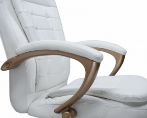 Офисное кресло для руководителей DOBRIN DONALD LMR-106B белый в Сургуте - surgut.mebel-74.com | фото
