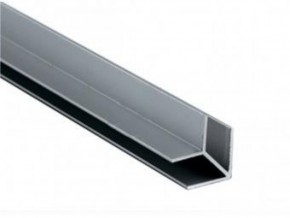 Планка для стеновой панели W-образная 4 мм (алюминий) в Сургуте - surgut.mebel-74.com | фото