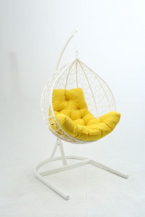 Подвесное кресло Бароло (белый/желтый) в Сургуте - surgut.mebel-74.com | фото