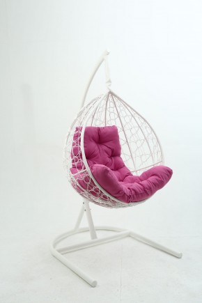 Подвесное кресло Бароло (белый/розовый) в Сургуте - surgut.mebel-74.com | фото