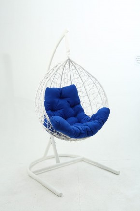 Подвесное кресло Бароло (белый/синий) в Сургуте - surgut.mebel-74.com | фото