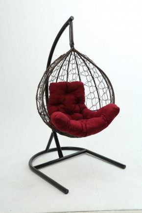 Подвесное кресло Бароло (коричневый/бордо) в Сургуте - surgut.mebel-74.com | фото