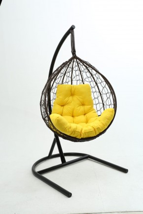 Подвесное кресло Бароло (коричневый/желтый) в Сургуте - surgut.mebel-74.com | фото