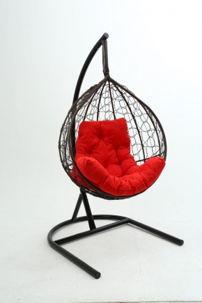 Подвесное кресло Бароло (коричневый/красный) в Сургуте - surgut.mebel-74.com | фото