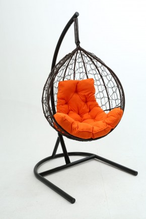 Подвесное кресло Бароло (коричневый/оранжевый) в Сургуте - surgut.mebel-74.com | фото