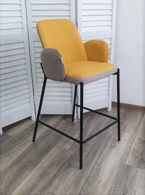 Полубарный стул NYX (H=65cm) VF106 желтый / VF120 серый М-City в Сургуте - surgut.mebel-74.com | фото