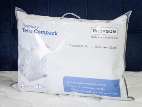 PROxSON Комплект подушек Terra Compack (Микрофибра Полотно) 50x70 в Сургуте - surgut.mebel-74.com | фото