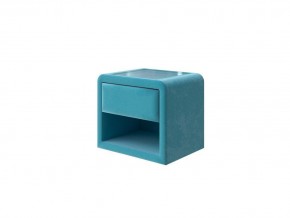 PROxSON Тумба Cube (Ткань: Велюр Shaggy Azure) 52x41 в Сургуте - surgut.mebel-74.com | фото