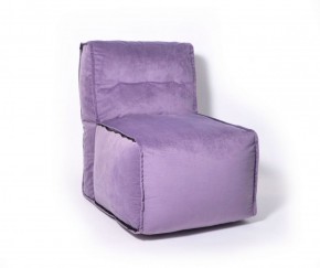 Прямое модульное бескаркасное кресло Комфорт (Фиолет велюр) в Сургуте - surgut.mebel-74.com | фото