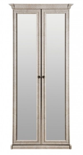 Шкаф 2-х створчатый с Зеркалом Афина (крем корень) в Сургуте - surgut.mebel-74.com | фото