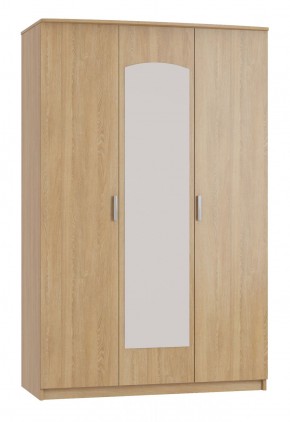 Шкаф 3-х дверный с зеркалом Шк210.1 МС Ирина в Сургуте - surgut.mebel-74.com | фото