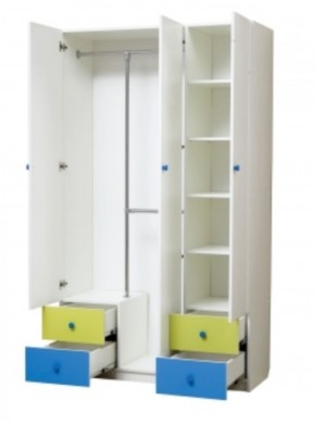 Шкаф 3-х дверный с ящиками Радуга (1200) в Сургуте - surgut.mebel-74.com | фото