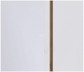 Шкаф 3х дверный с зеркалом Веста СБ-2258 (Дуб Бунратти/Белый глянец) в Сургуте - surgut.mebel-74.com | фото
