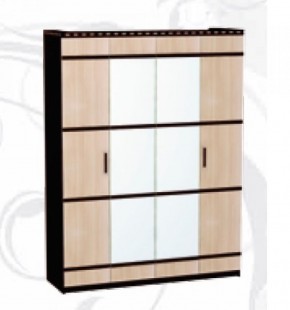 Шкаф 4-х дверный для одежды и белья "Ольга-13" в Сургуте - surgut.mebel-74.com | фото