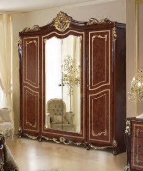 Шкаф 4-х дверный с зеркалами (19.144) Джоконда в Сургуте - surgut.mebel-74.com | фото