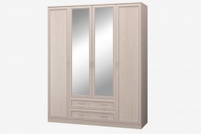 ВЕРОНА-СП Шкаф 4-х дверный с зеркалом и ящиками в Сургуте - surgut.mebel-74.com | фото