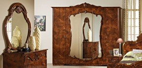 Шкаф 5-и дверный с зеркалами (20.145) Тициана (орех) в Сургуте - surgut.mebel-74.com | фото