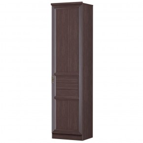 Шкаф для одежды 1-дверный с полками 41 Лира Дуб нортон темный в Сургуте - surgut.mebel-74.com | фото