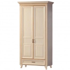 Шкаф для одежды 2-х дверный №471 Марлен Кремовый белый в Сургуте - surgut.mebel-74.com | фото
