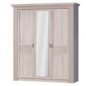 Шкаф для одежды 3-х дверный №180 "Лючия" Дуб оксфорд серый в Сургуте - surgut.mebel-74.com | фото