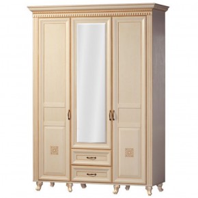 Шкаф для одежды 3-х дверный №470 Марлен Кремовый белый в Сургуте - surgut.mebel-74.com | фото