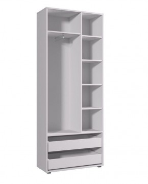 Шкаф ДМ 800 с 2-мя ящиками (белый) в Сургуте - surgut.mebel-74.com | фото