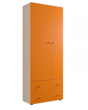 Шкаф ДМ 800 с 2-мя ящиками (оранж) в Сургуте - surgut.mebel-74.com | фото