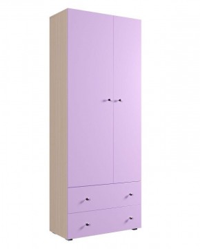 Шкаф ДМ 800 с 2-мя ящиками (розовый) в Сургуте - surgut.mebel-74.com | фото