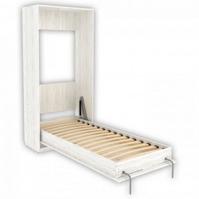 Шкаф-кровать подъемная 900 (вертикальная) арт. К02 Арктика в Сургуте - surgut.mebel-74.com | фото