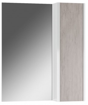 Шкаф-зеркало Uno 60 Дуб серый левый/правый Домино (DU1503HZ) в Сургуте - surgut.mebel-74.com | фото