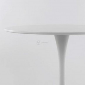 Стол Barneo T-3 Tulip style (RAL9003 белый, D80) в Сургуте - surgut.mebel-74.com | фото