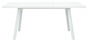 Стол ФИН 120 Белый, стекло/ Белый каркас М-City в Сургуте - surgut.mebel-74.com | фото