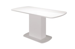 Стол обеденный Соренто 2 раздвижной (Белый) в Сургуте - surgut.mebel-74.com | фото