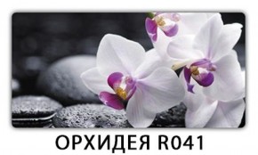 Стол обеденный Трилогия с фотопечатью Орхидея R041 в Сургуте - surgut.mebel-74.com | фото