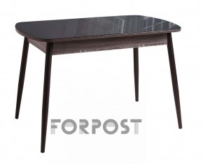 Стол раздвижной со стеклянной столешницей (BLACK, WHITE) в Сургуте - surgut.mebel-74.com | фото